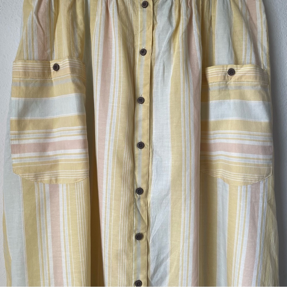 Patagonia Striped Button-Down Skirt - Picture 5 of 9